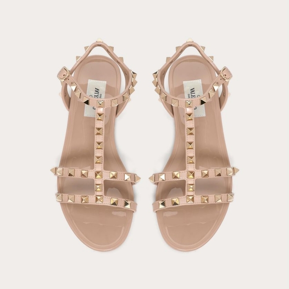 Valentino Garavani Shoes - Rockstud Jelly Gladiator Sandals